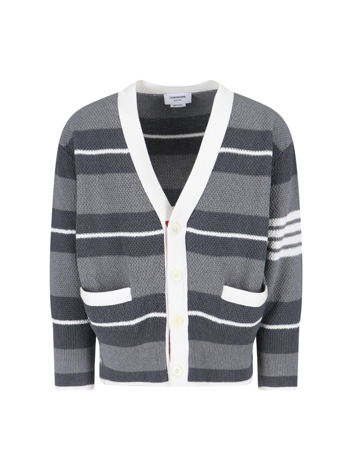 [Thom Browne] Cardigan SS26 MKC641A Y3016035