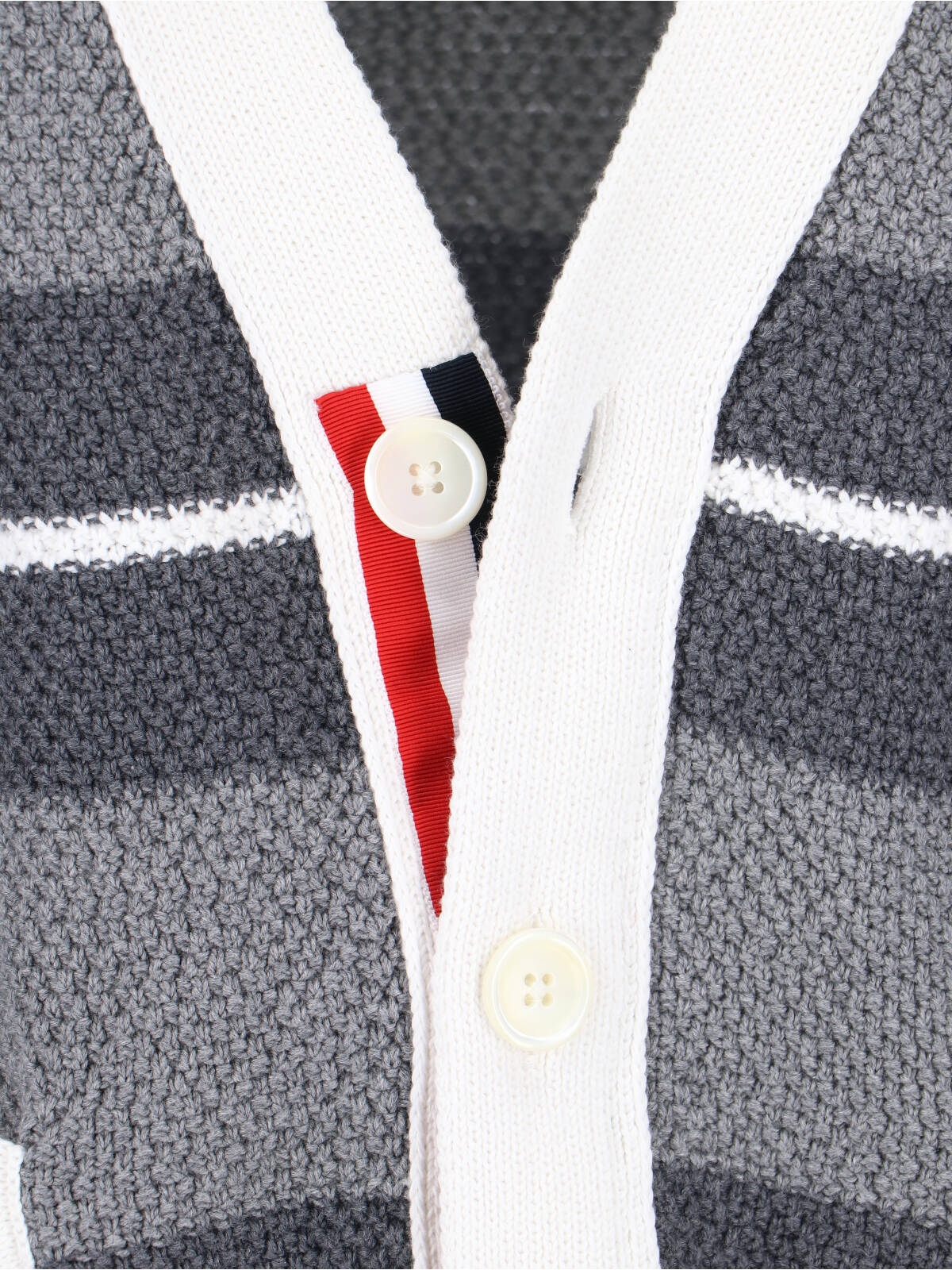[Thom Browne] Cardigan SS26 MKC641A Y3016035