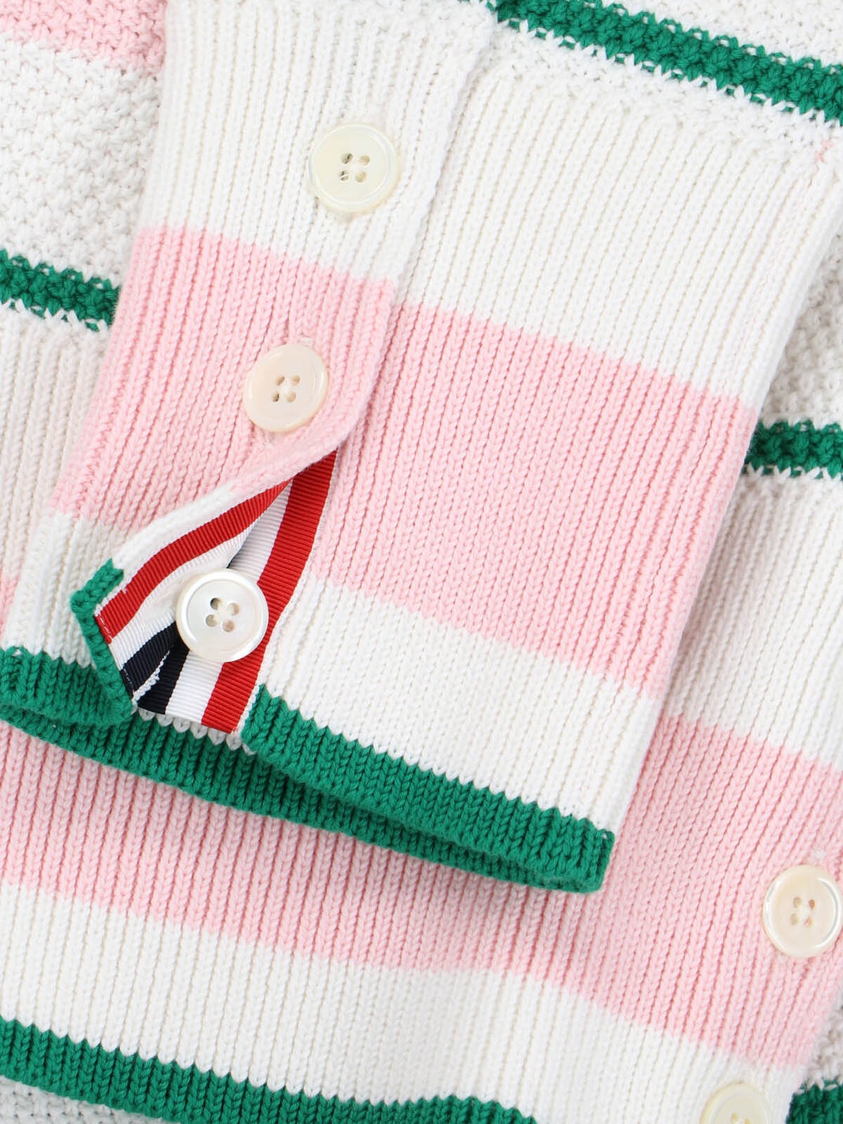 [Thom Browne] Cardigan SS26 MKC641A Y3016642