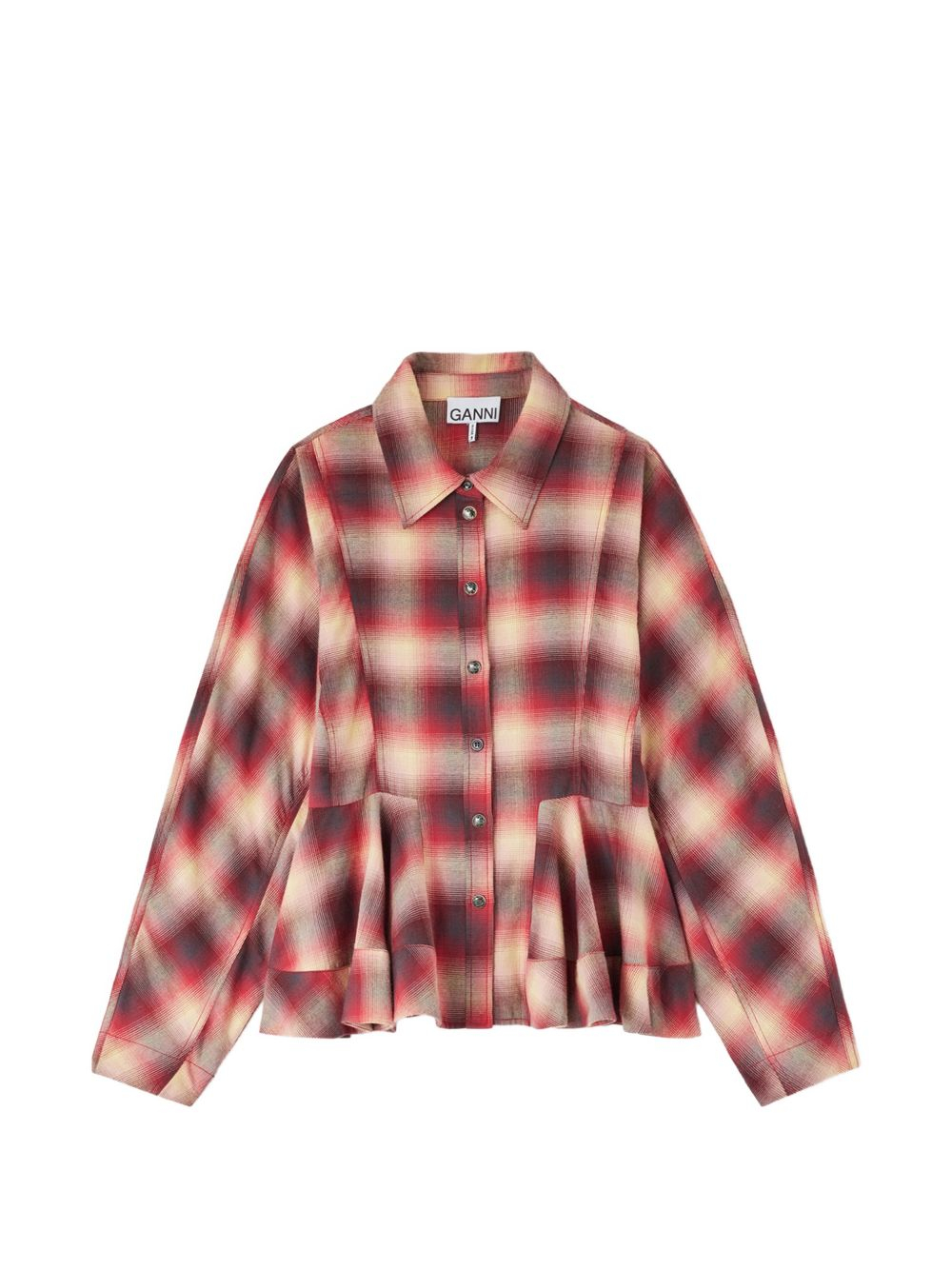 [GANNI] Shirts Long Sleeve FW26 A1040414266