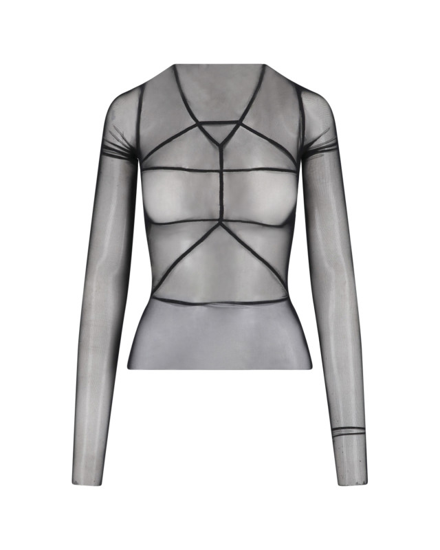[Rick Owens] T-shirts Long Sleeve SS26 RO01F6277 TUS09