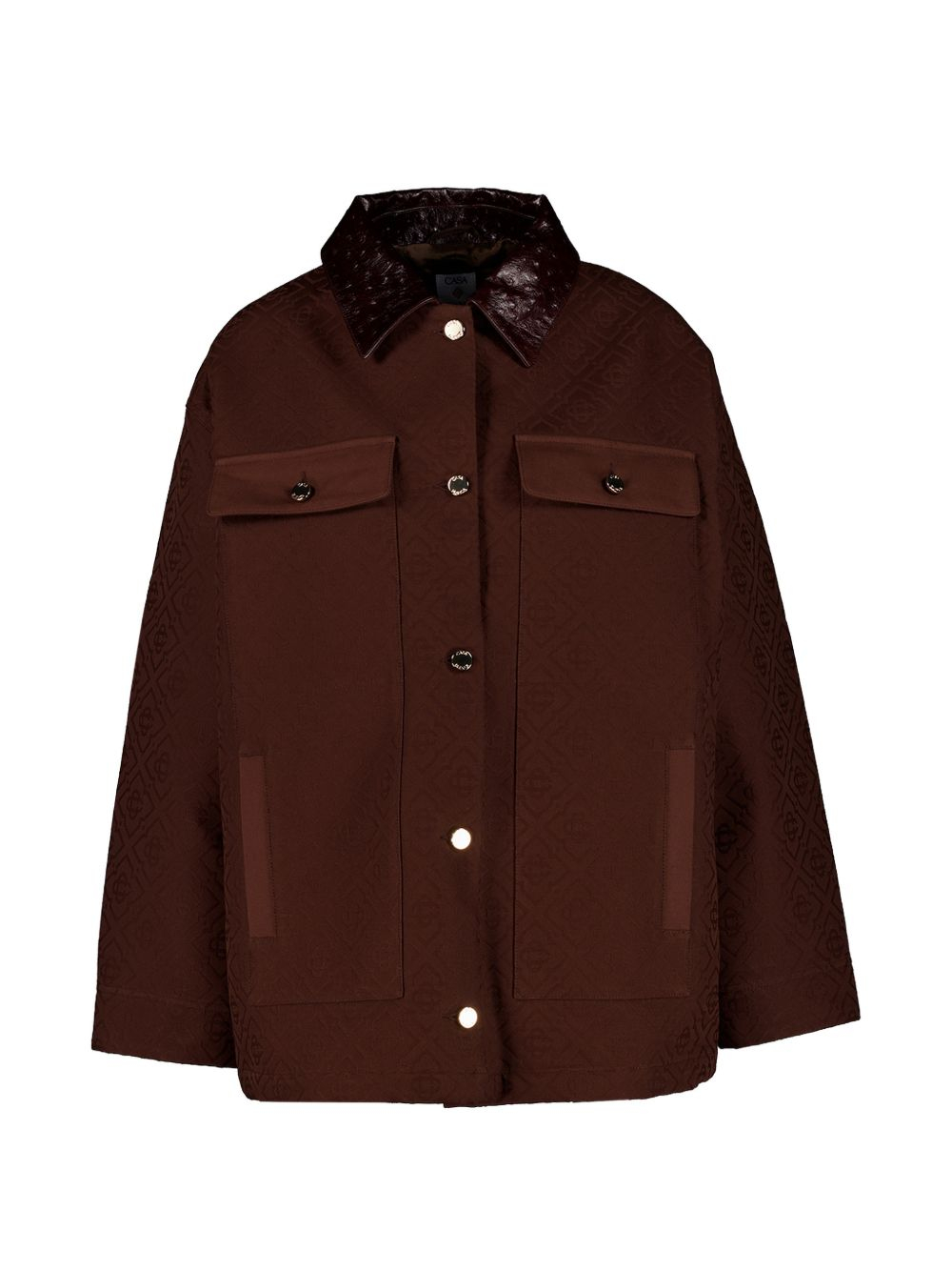 [Casablanca] Casual Jacket FW26 WPF26JK51001DARK BROWN
