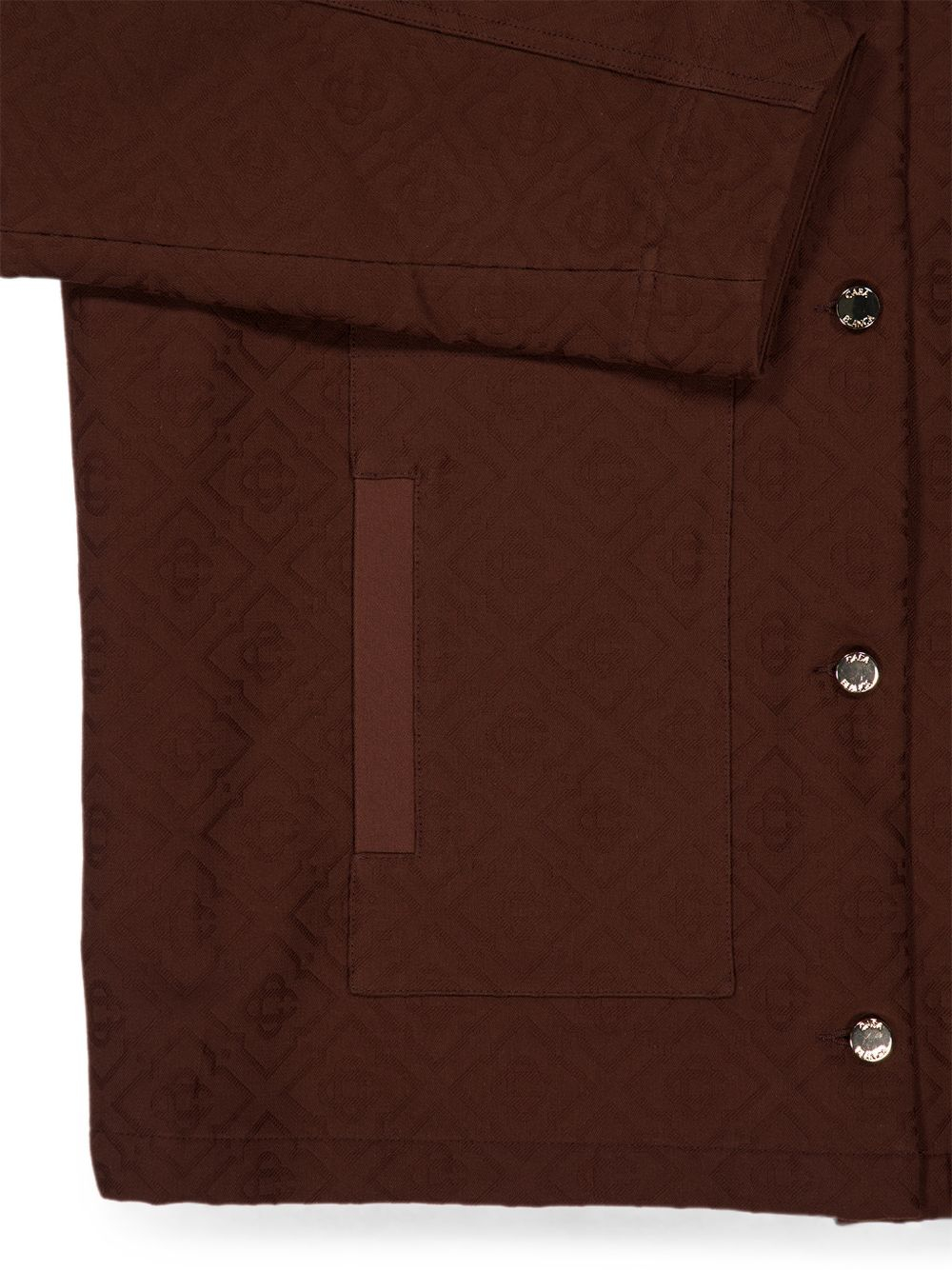 [Casablanca] Casual Jacket FW26 WPF26JK51001DARK BROWN