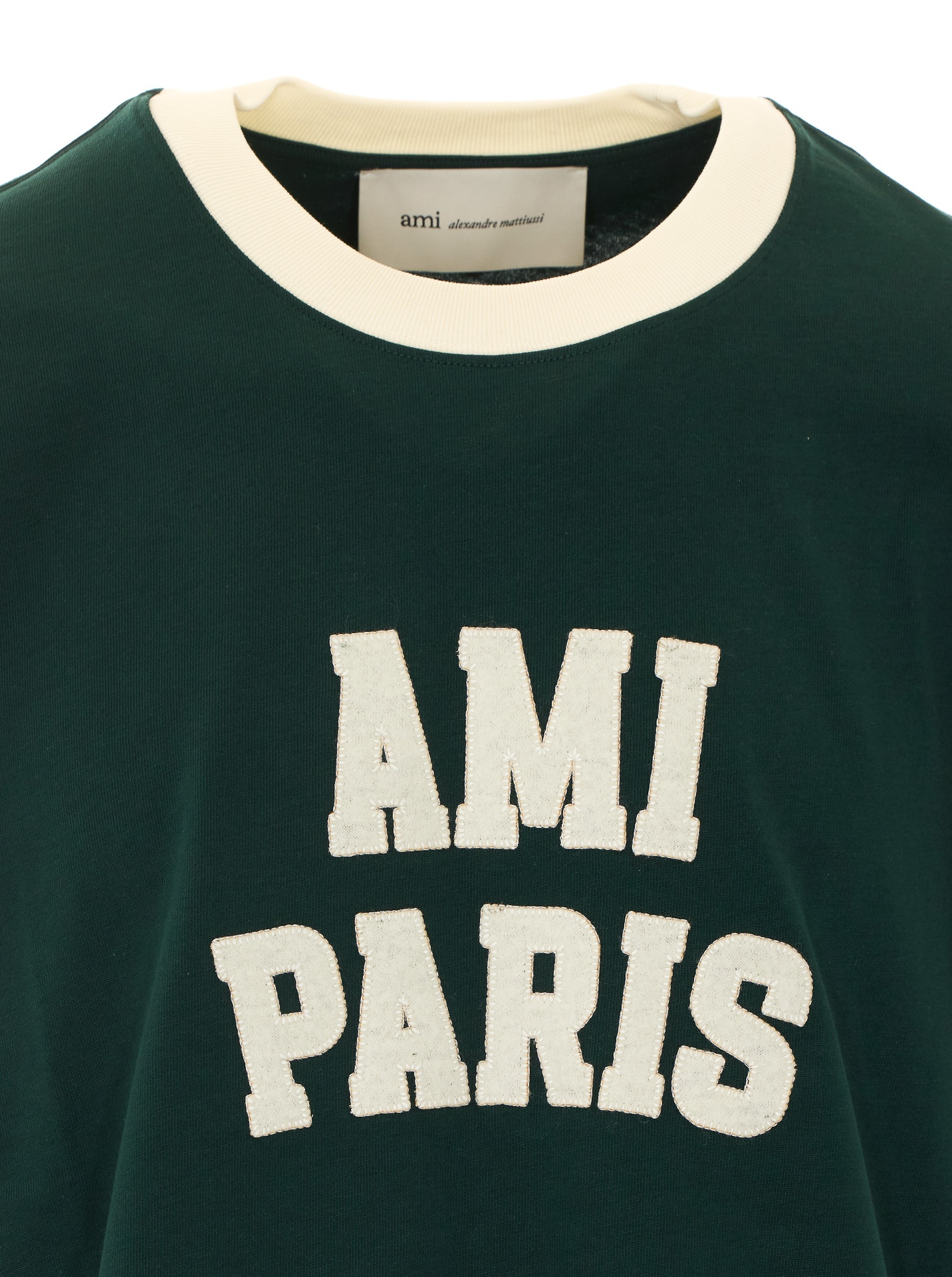 [AMI ALEXANDRE MATTIUSSI] T-shirts Short Sleeve FW26 UTS418JE0272A244