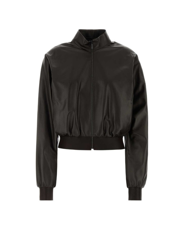 [Gucci] Leather Jacket FW26 871997XNBCU2040