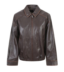 [WEEKEND MAX MARA] Leather Jacket FW26 COSE 2625446041600