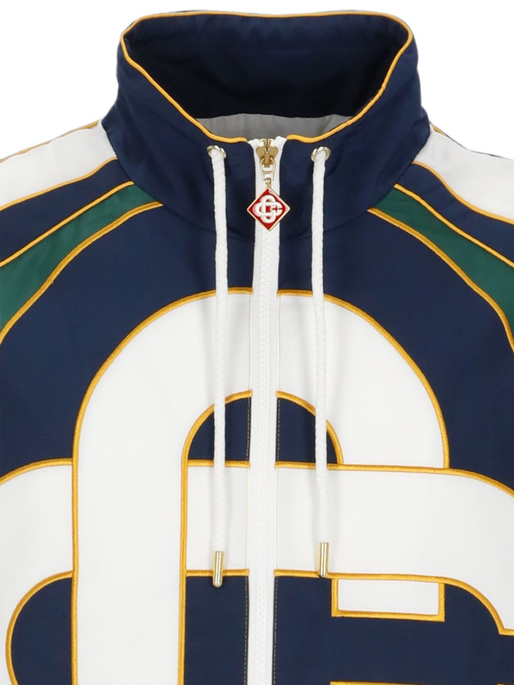 [Casablanca] Zip Up FW26 MPF26JK51201NAVY/GREEN/WHITE/YELLOW