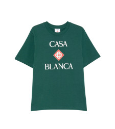 [Casablanca] T-shirts Short Sleeve FW26 MPF26JTS00118CASABLANCA STACKED LOGO