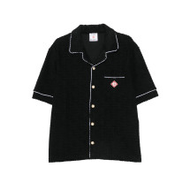 [Casablanca] Shirts Short Sleeve FW26 MPF26SH08502BLACK
