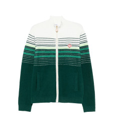 [Casablanca] Cardigan FW26 MPF26KW141901WHITE/GREEN