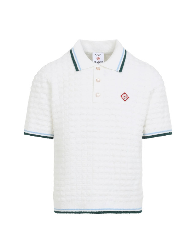 [Casablanca] T-shirts Short Sleeve FW26 MPF26KW99901WHITE