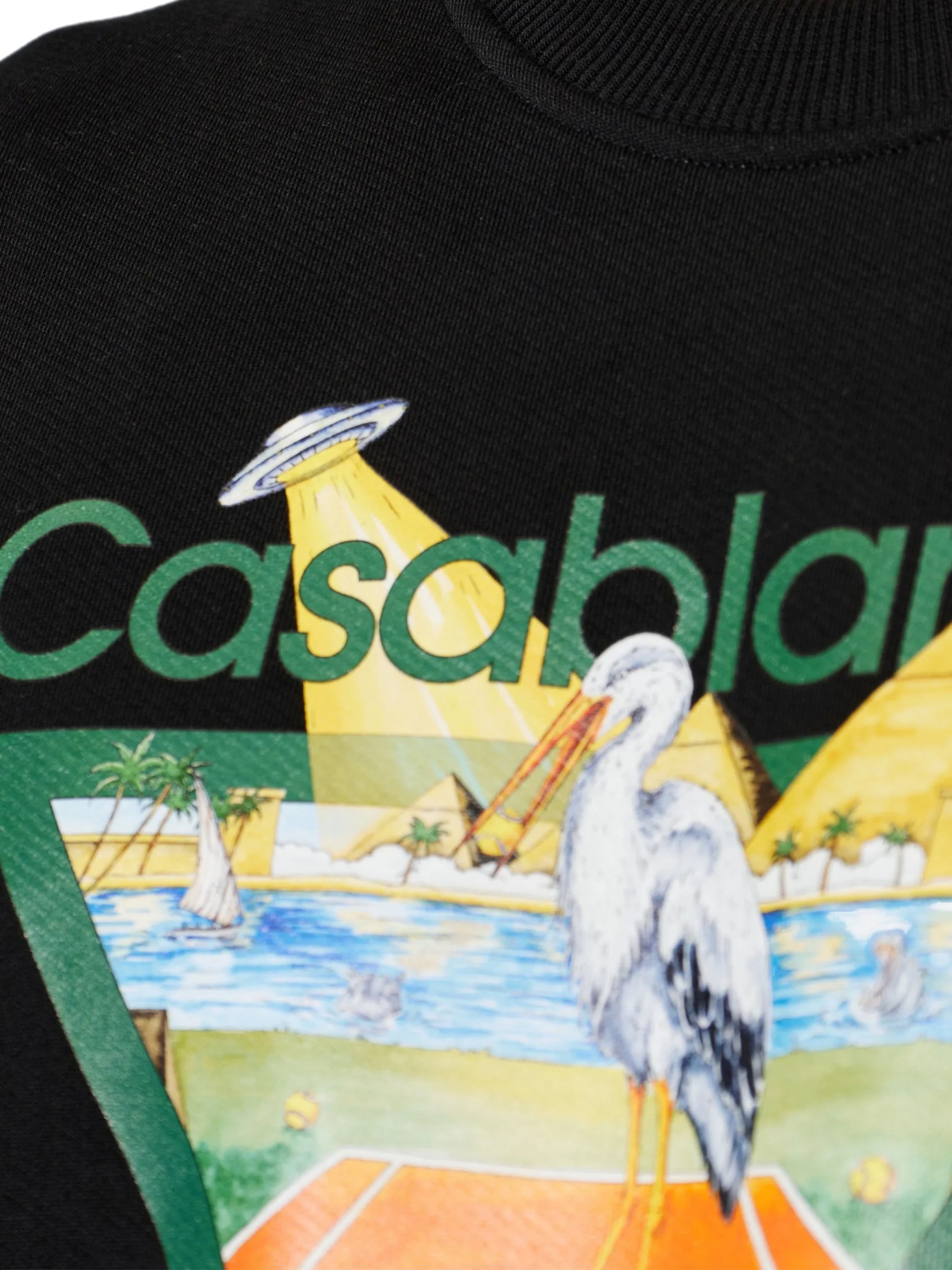 [Casablanca] Sweatshirt FW26 MPF26JTP29304TENNIS CLUB TRIANGLE