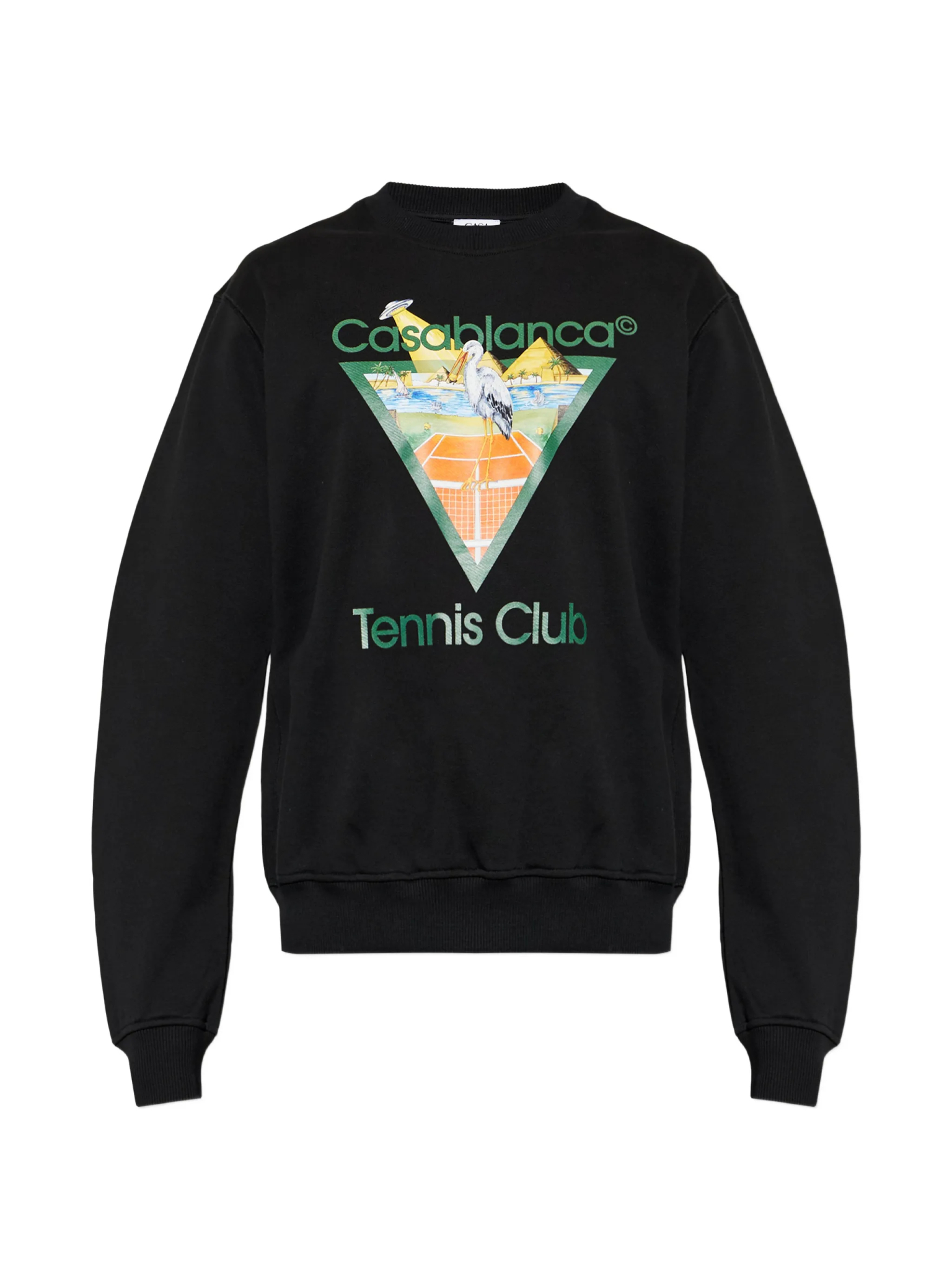 [Casablanca] Sweatshirt FW26 MPF26JTP29304TENNIS CLUB TRIANGLE