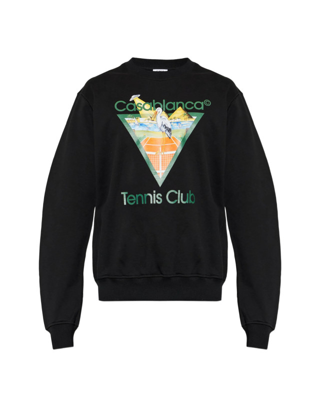 [Casablanca] Sweatshirt FW26 MPF26JTP29304TENNIS CLUB TRIANGLE