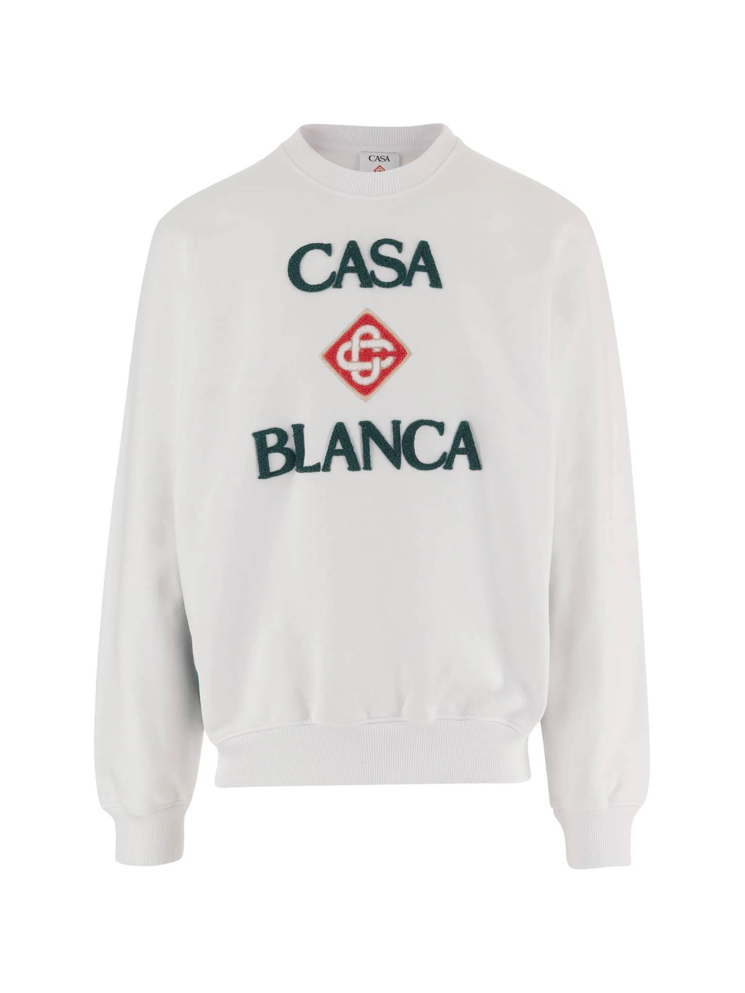 [Casablanca] Sweatshirt FW26 MPF26JTP29303CASABLANCA STACKED LOGO