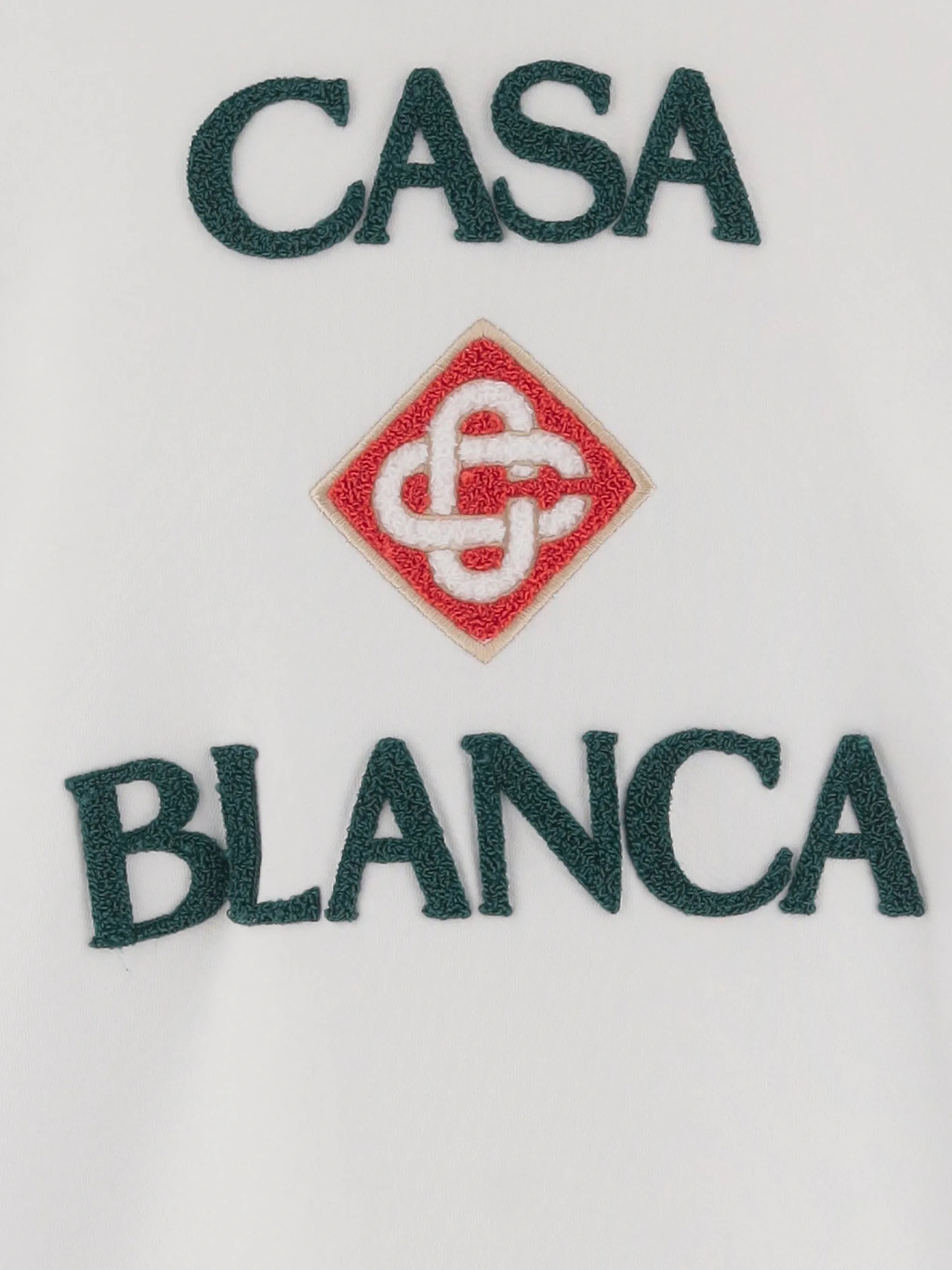 [Casablanca] Sweatshirt FW26 MPF26JTP29303CASABLANCA STACKED LOGO