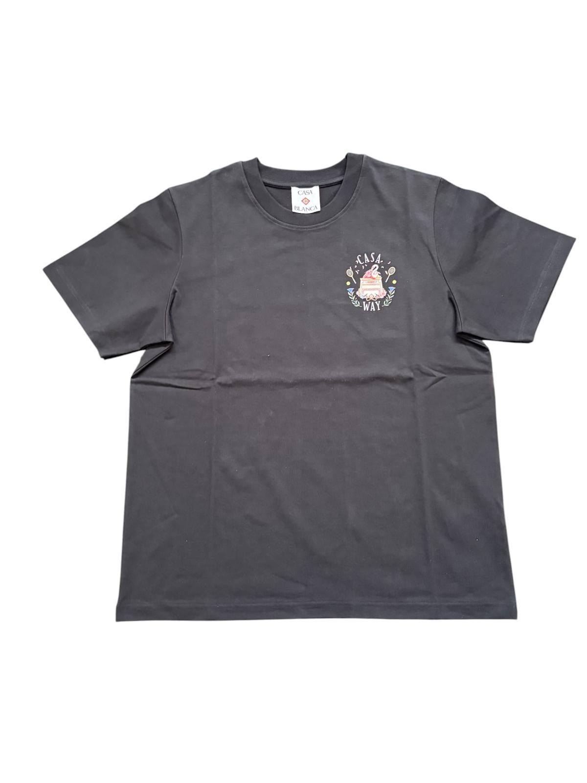 [Casablanca] T-shirts Short Sleeve FW26 MPF26JTS001-17