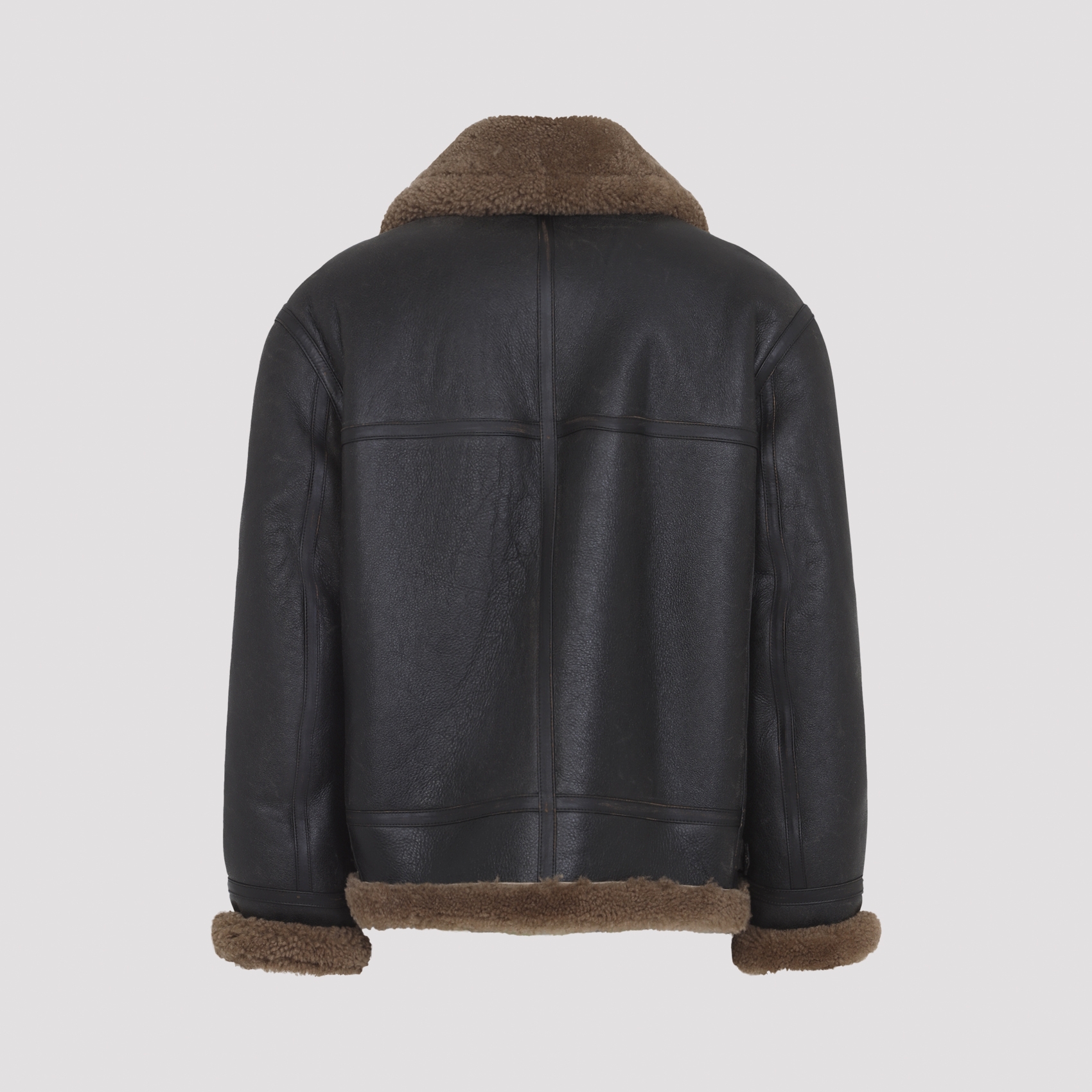 [Saint Laurent] Leather Jacket FW26 A000H8.YCOW2