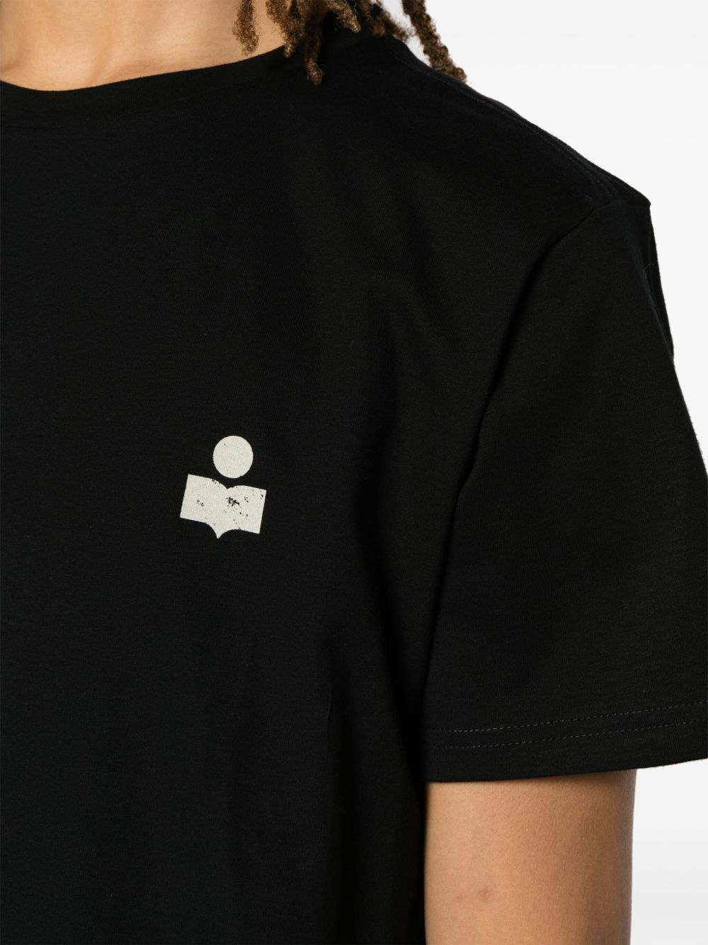 [MARANT] T-shirts Short Sleeve FW26 TS0047HAB1N19HBKEC