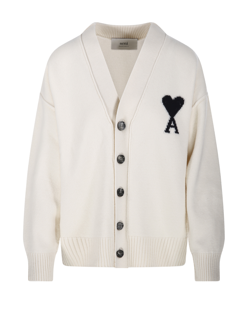 [AMI] Cardigan FW26 UKC367.018