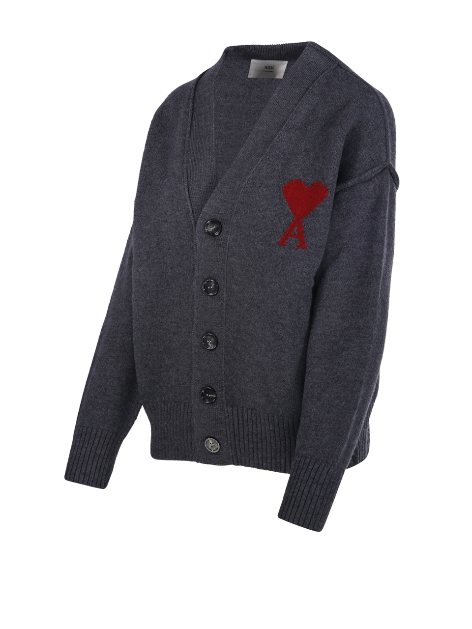 [AMI] Cardigan FW26 UKC367.018