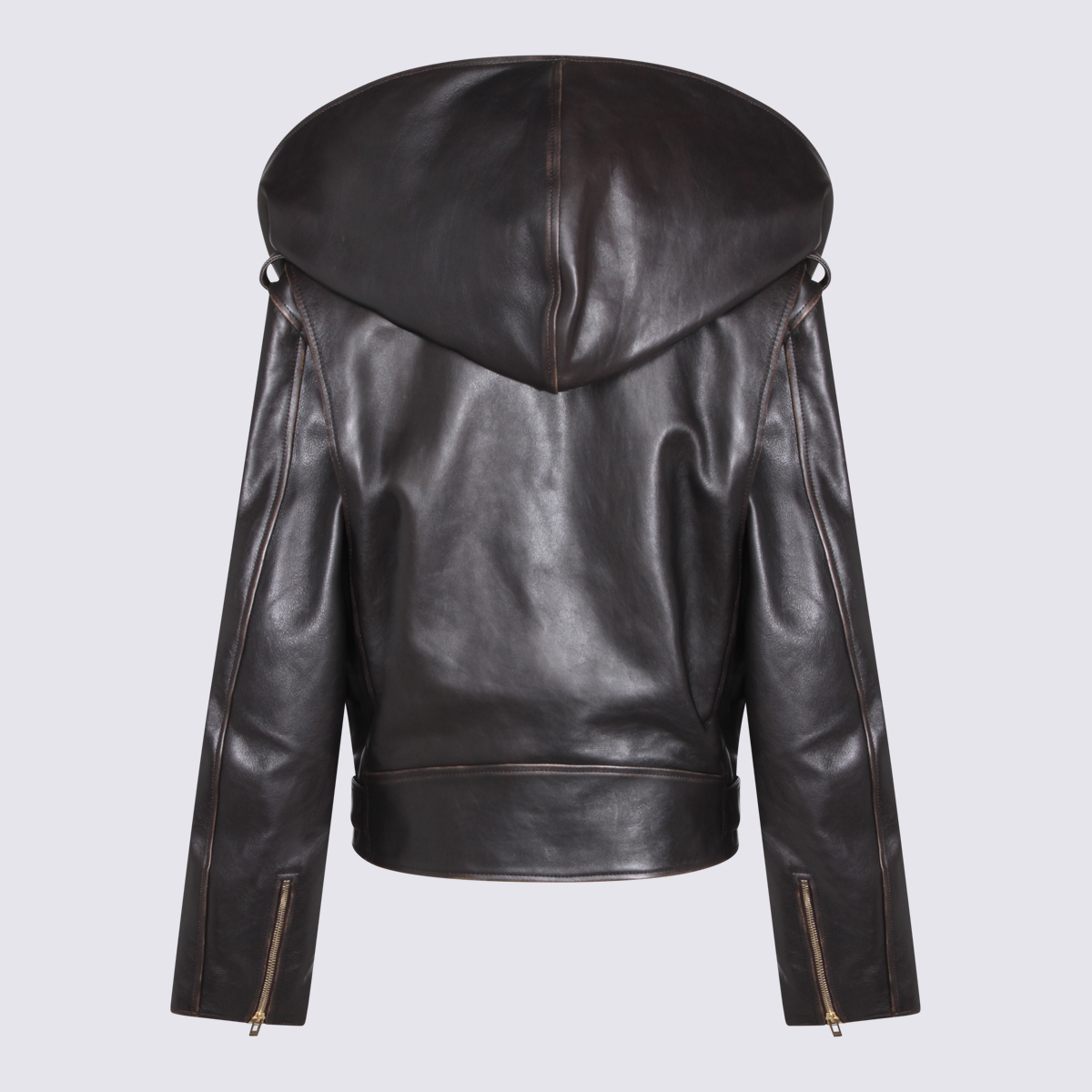 [Alaia] Leather Jacket SS26 AA9V0428L008A994