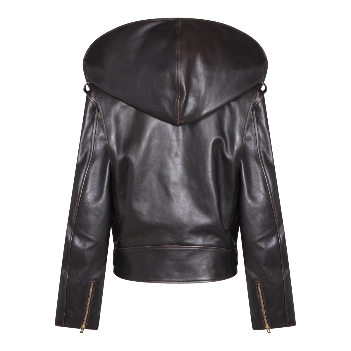 [Alaia] Leather Jacket SS26 AA9V0428L008A994