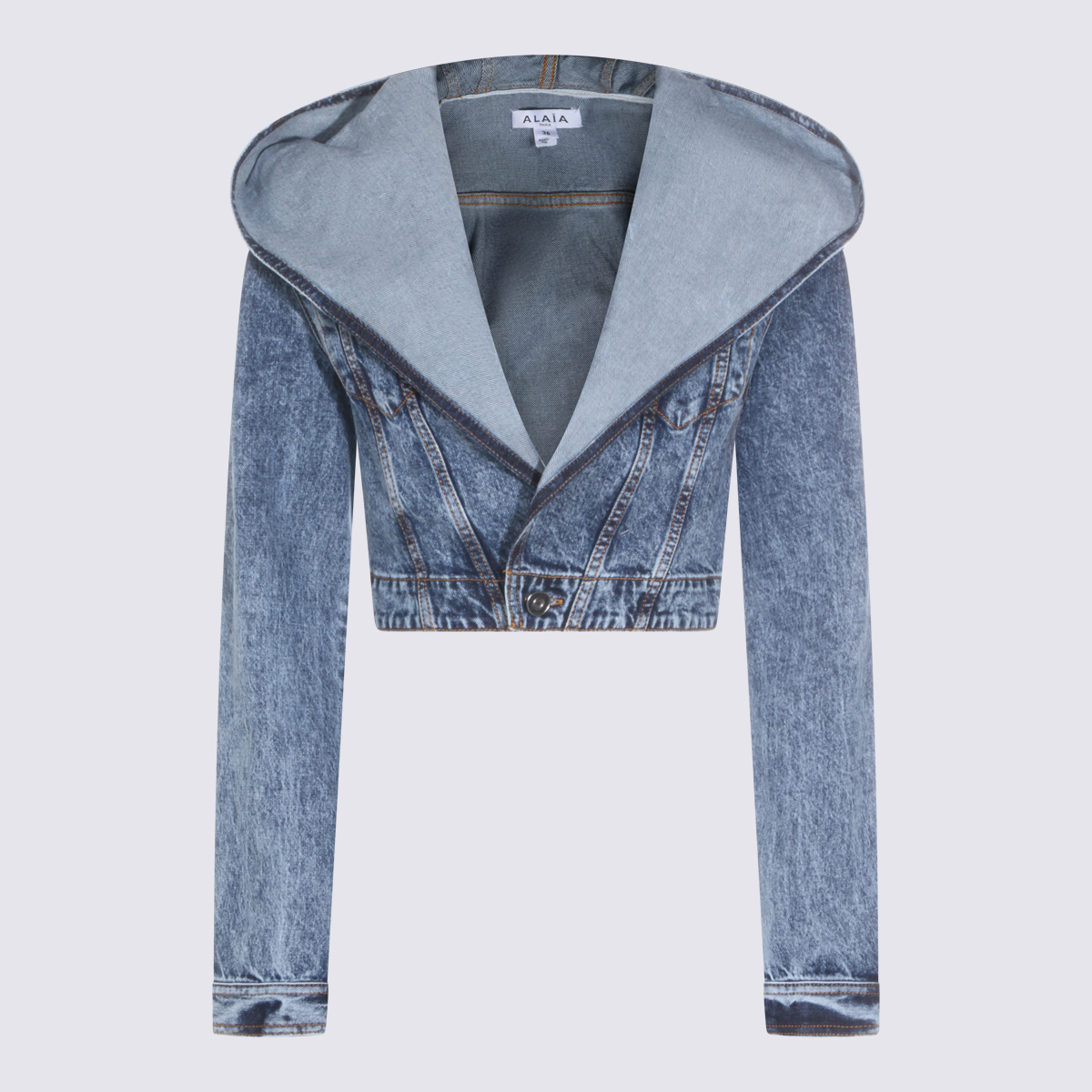 [Alaia] Denim Jacket SS26 AA9V0306T535C524