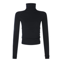 [Alaia] T-shirts Long Sleeve FW25 AA9H1368K127B995