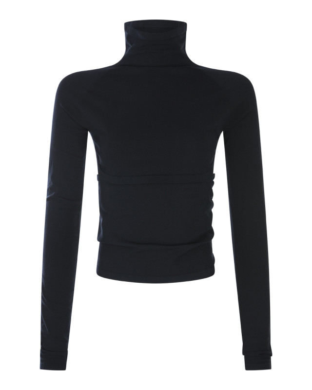 [Alaia] T-shirts Long Sleeve FW25 AA9H1368K127B995