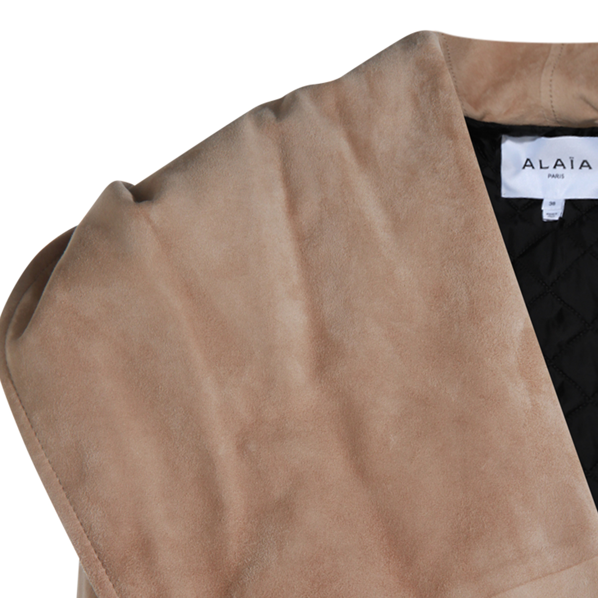 [Alaia] Leather Jacket FW25 AA9V0428L017B120