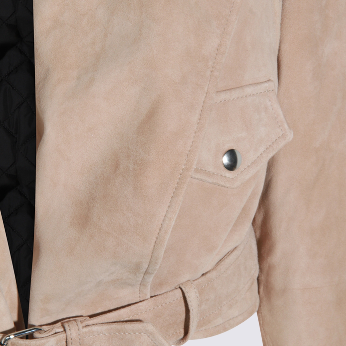 [Alaia] Leather Jacket FW25 AA9V0428L017B120
