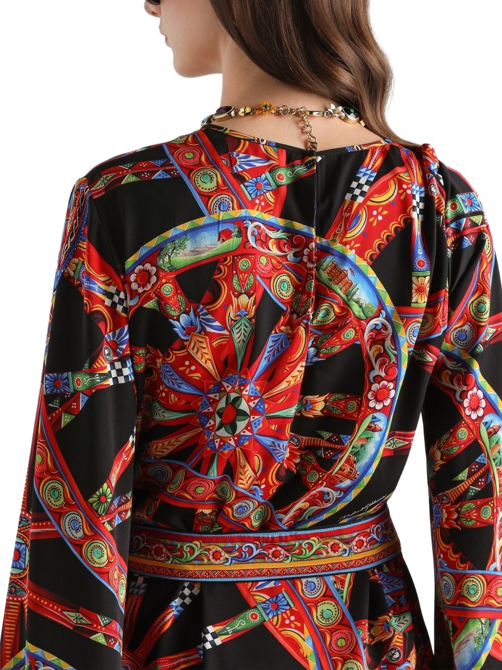 [Dolce & Gabbana] Long sleeve dress FW26 F623ATFSA9UHN6CL