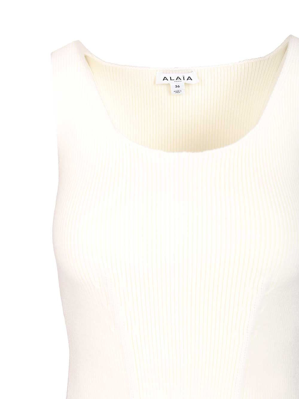 [Alaia] Tank top SS26 AA9H1409K141C054