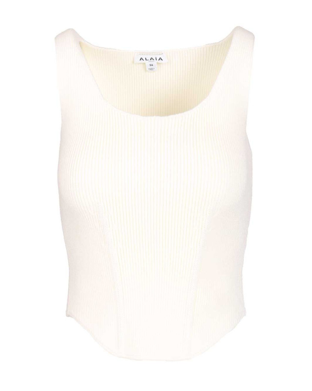 [Alaia] Tank top SS26 AA9H1409K141C054