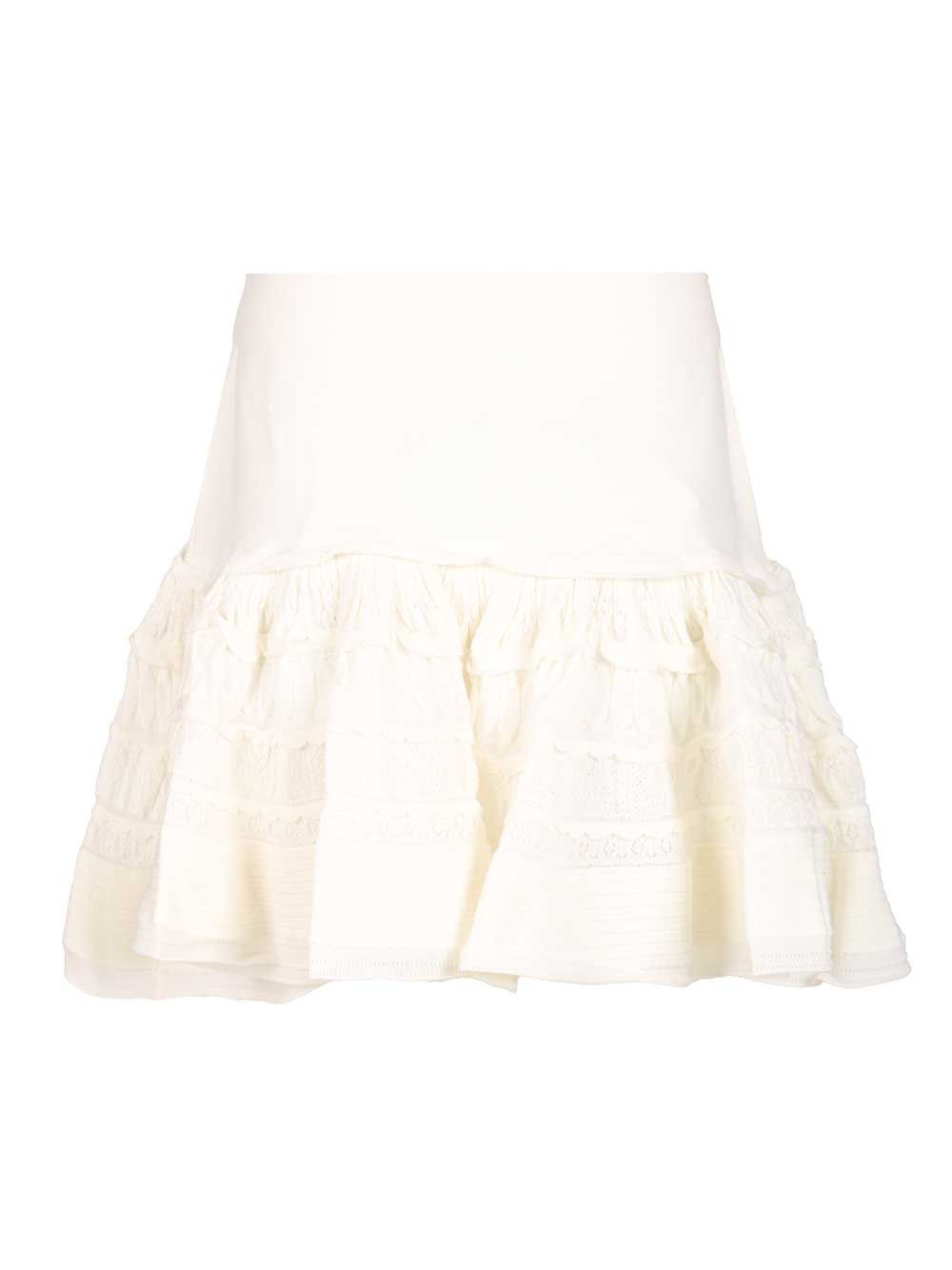 [Alaia] Mini skirt SS26 AA9J2480K164C000