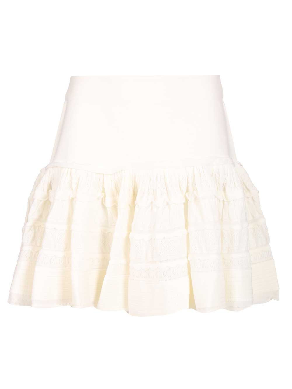 [Alaia] Mini skirt SS26 AA9J2480K164C000