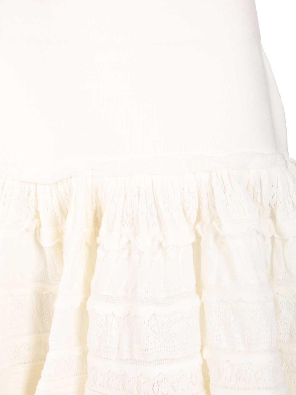 [Alaia] Mini skirt SS26 AA9J2480K164C000
