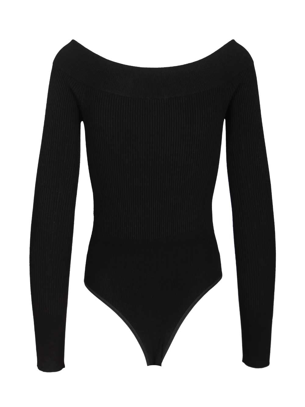 [Alaia] T-shirts Long Sleeve SS26 AA9B0342K017A995