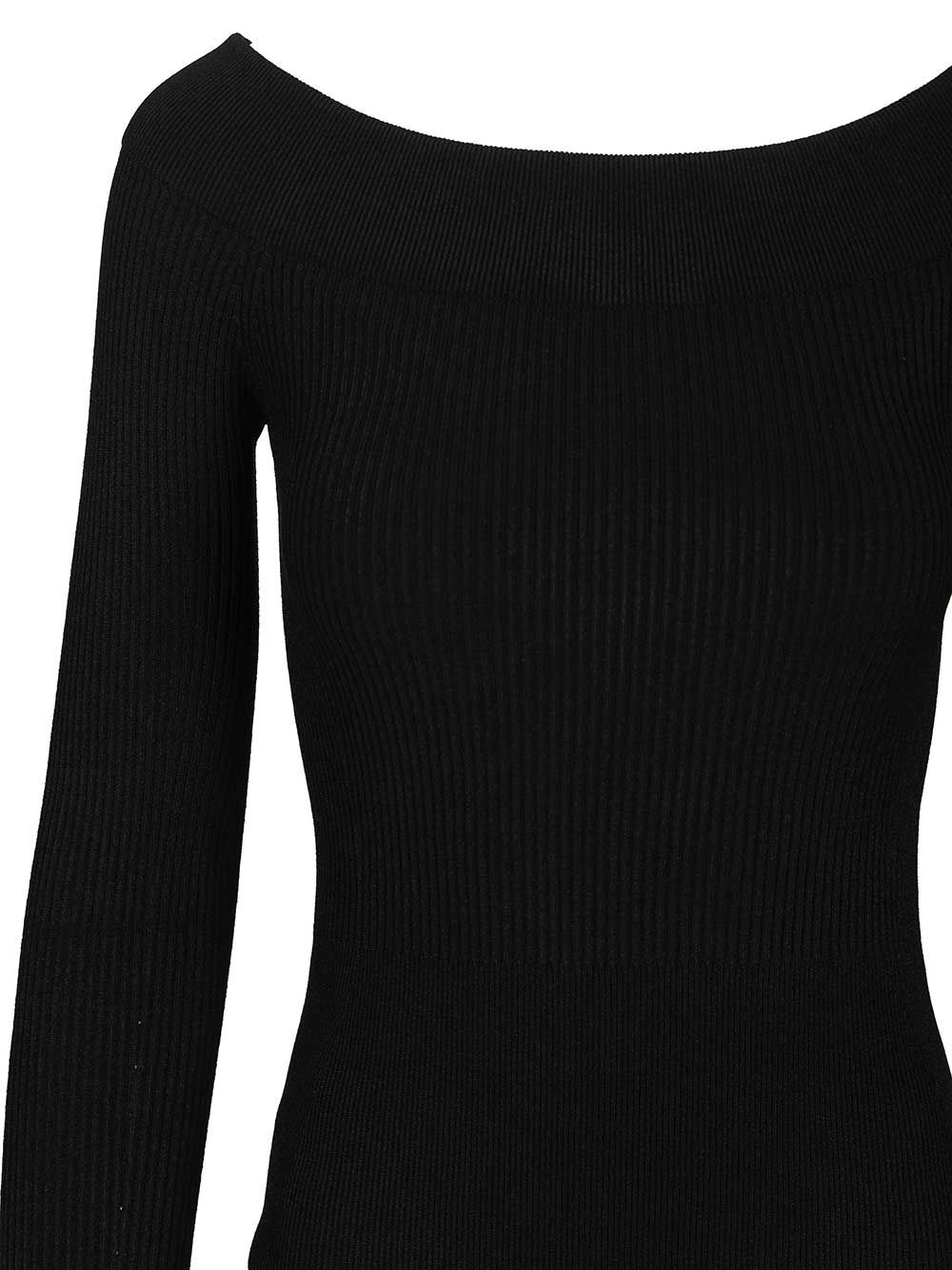 [Alaia] T-shirts Long Sleeve SS26 AA9B0342K017A995