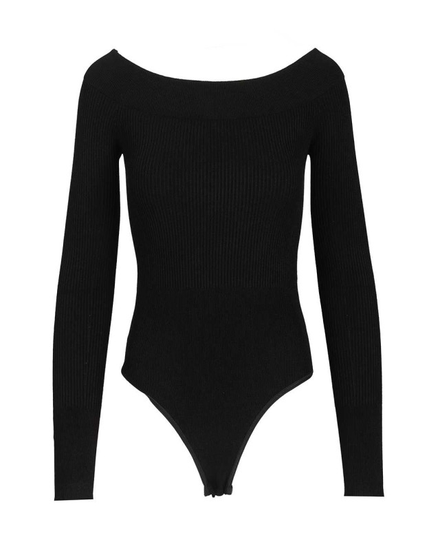 [Alaia] T-shirts Long Sleeve SS26 AA9B0342K017A995