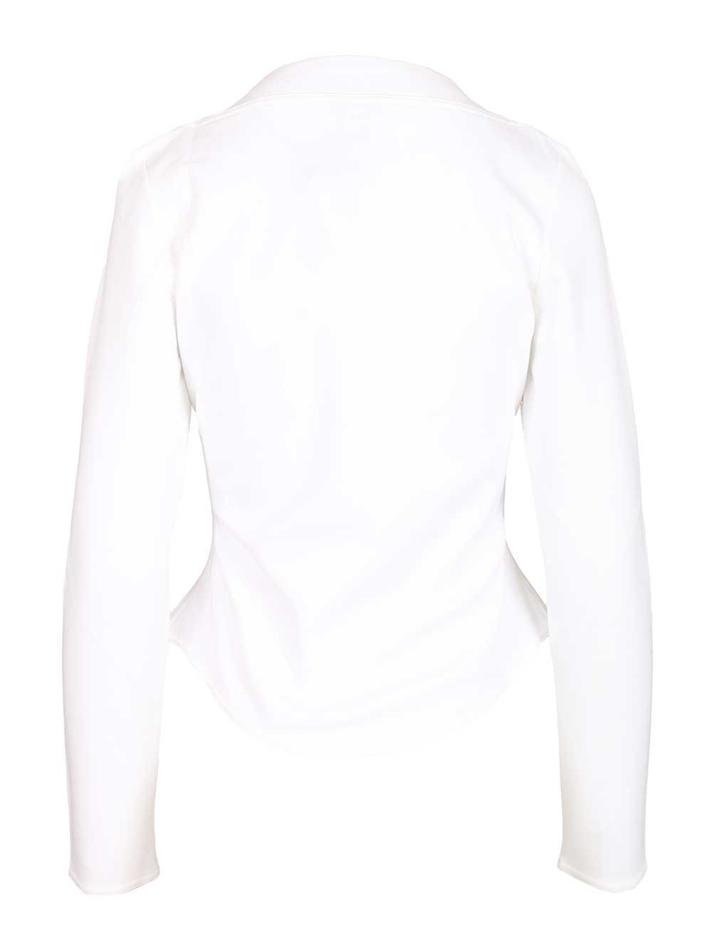 [Alaia] T-shirts Long Sleeve SS26 AA9I0023J095C000