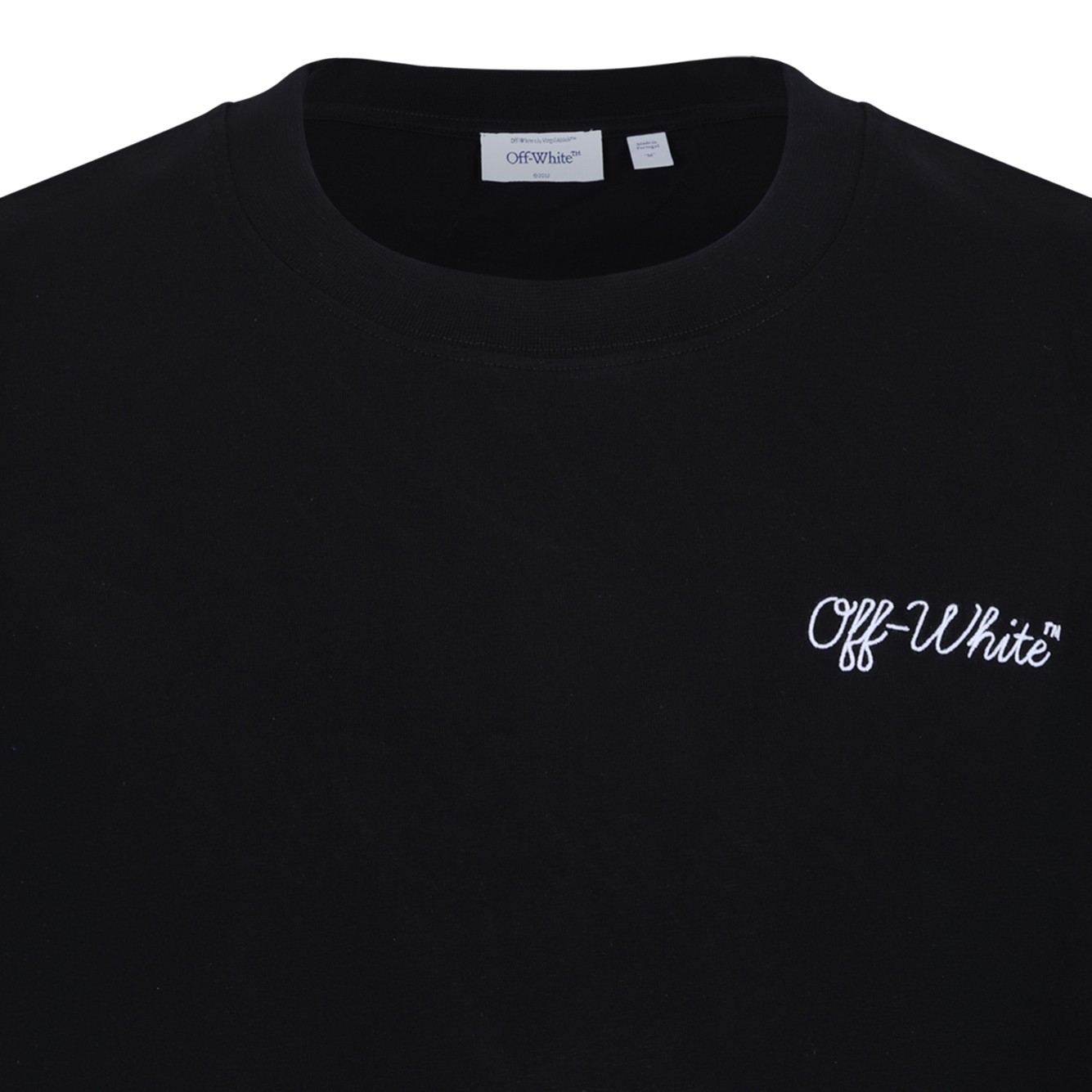 [Off-White] T-shirts Short Sleeve FW26 44MAA120F26J005-001