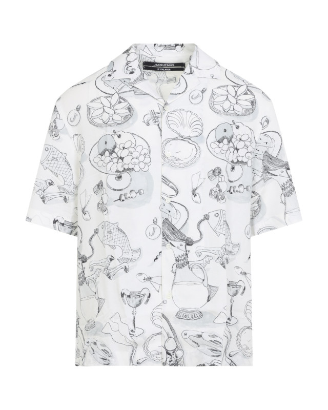 [JACQUEMUS] Shirts Short Sleeve FW26 SHM00646AW00930