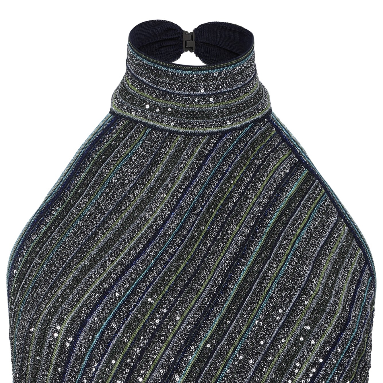 [MISSONI] Long sleeve dress FW26 DS26WG2B-BK01J8S616T