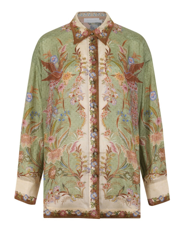 [Zimmermann] Shirts Long Sleeve FW26 8686TSS262-KHSF