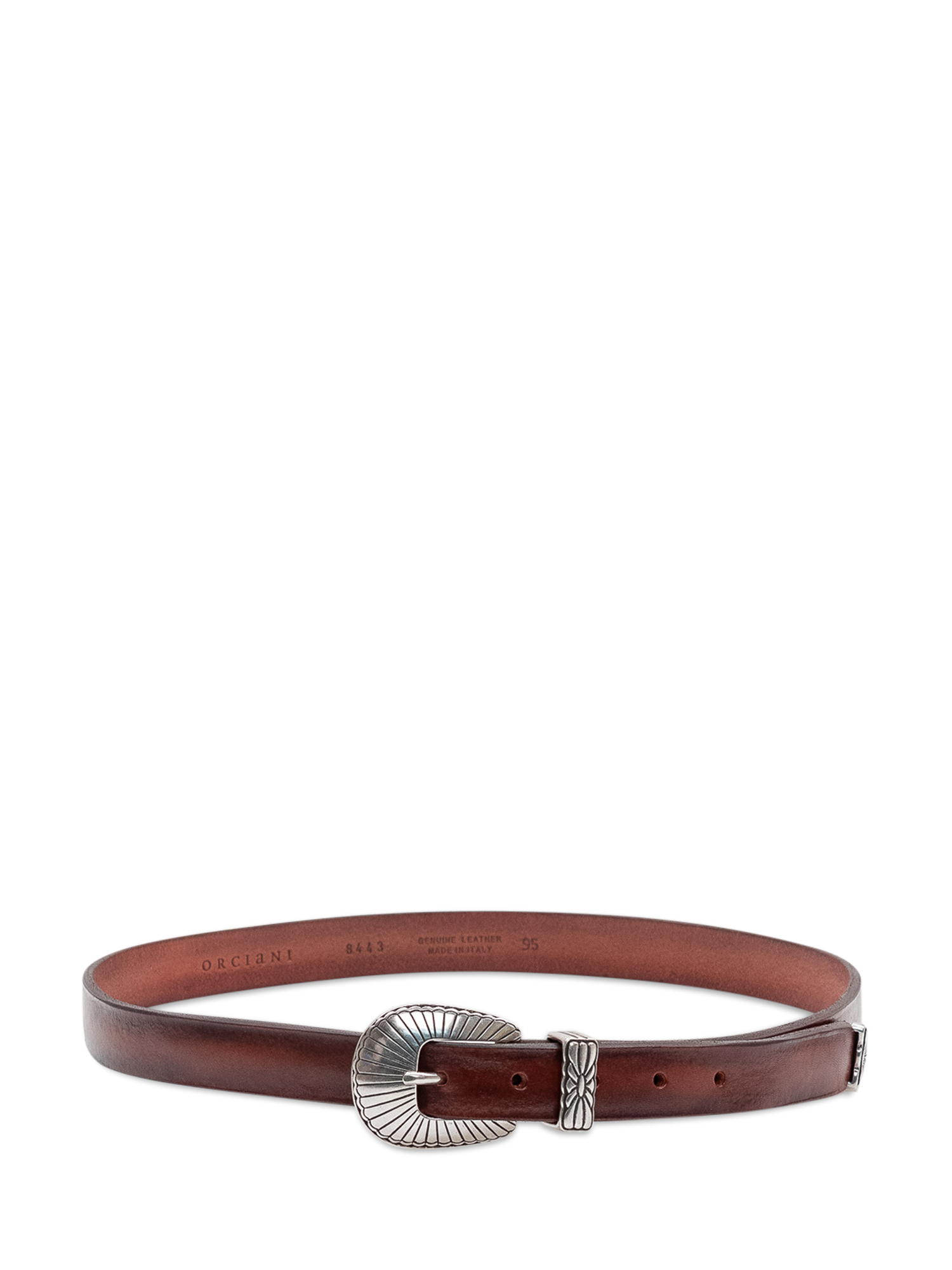 [ORCIANI] Belt FW26 U08443ANQ BRUCIATO