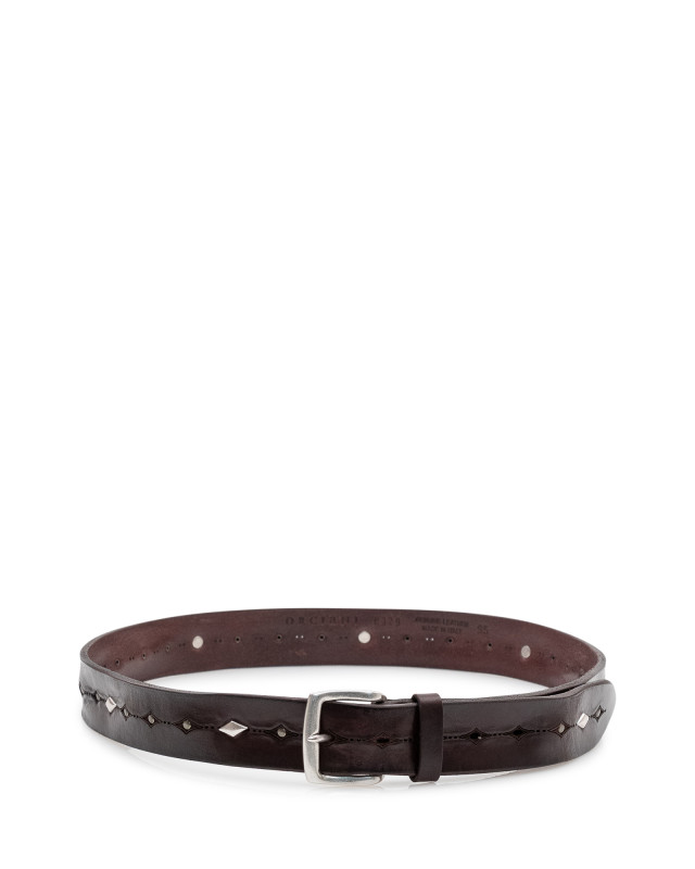 [ORCIANI] Belt FW26 U08329BUS T.MORO