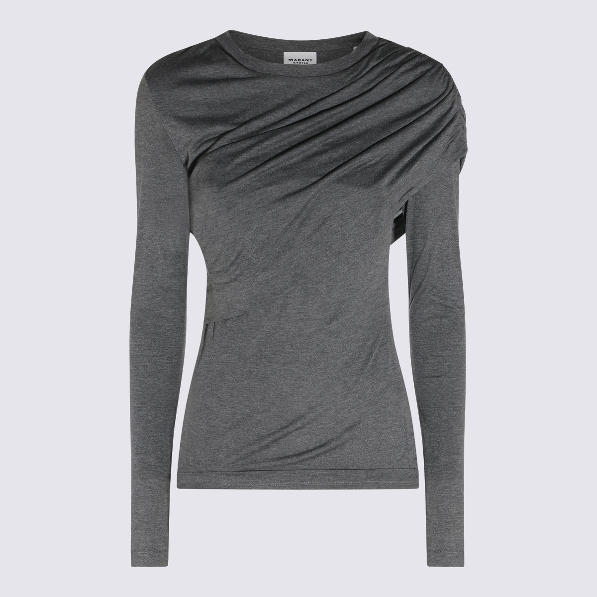 [Marant Etoile] T-shirts Long Sleeve FW26 26AHT0656FDD3K01E02GY
