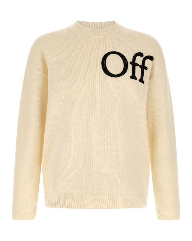 [Off-White] Knitwear FW26 OMHE20QF26KNI00110110110